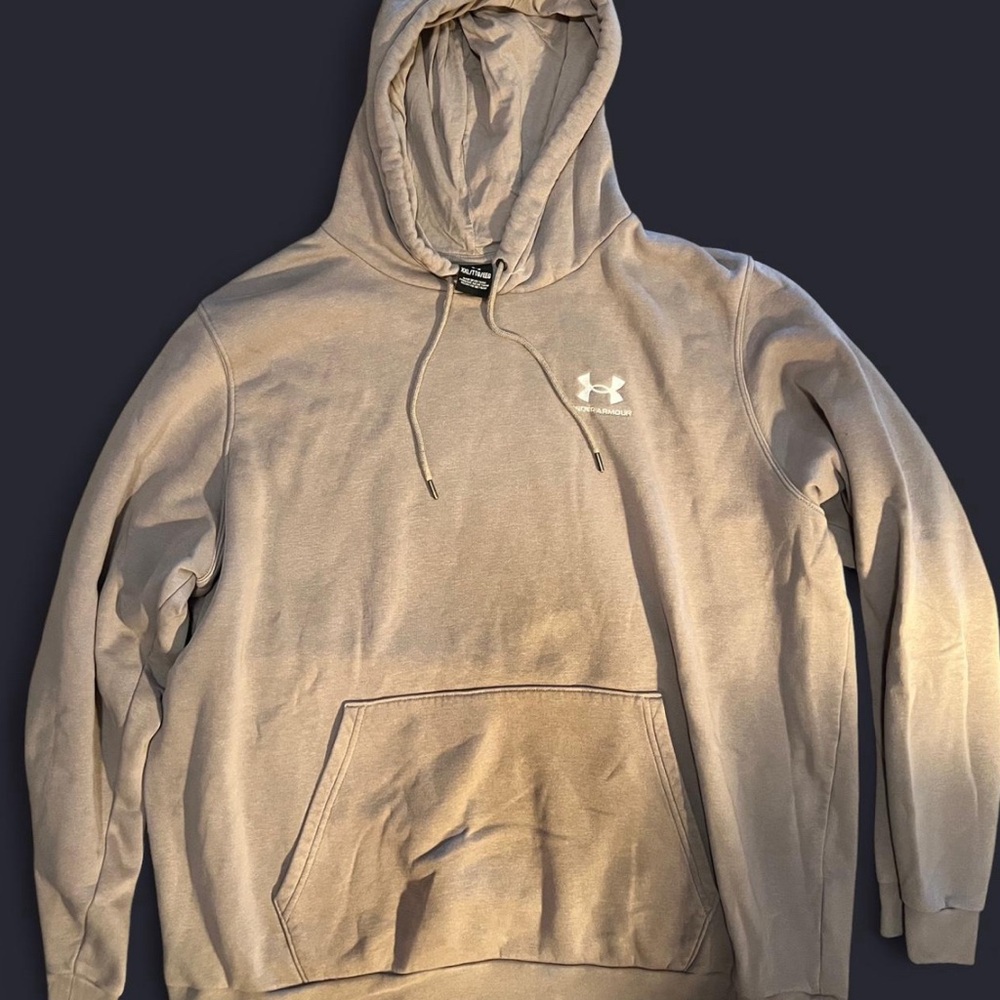 Under Armour Men's Beige Hoodie